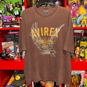 Vintage/Y2K AVIREX x eagle T-shirt